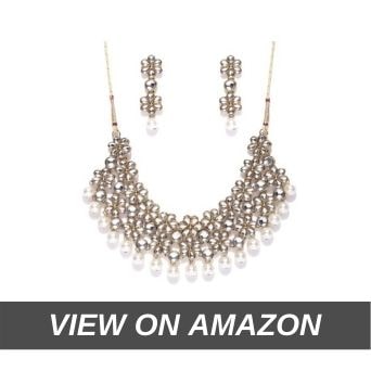Zaveri Pearls Jewelry Set