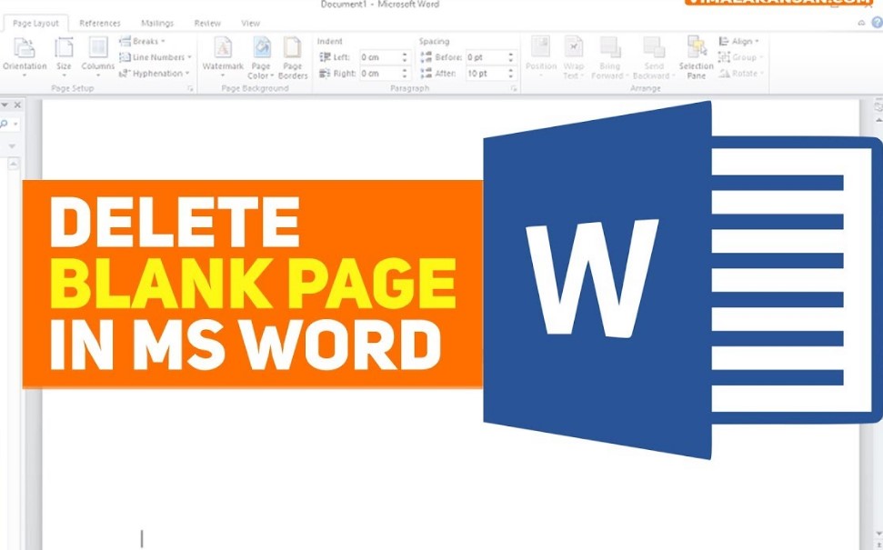 How To Delete An Unwanted Blank Page In Microsoft Word? (2020)