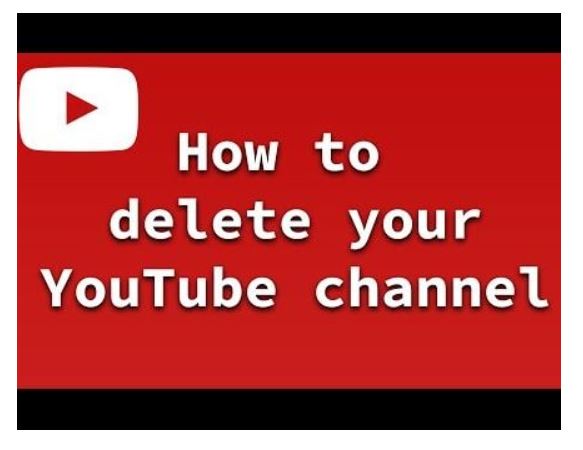 How To Delete Your Youtube Channel