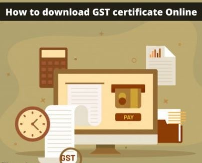 How To Download GST Certificate