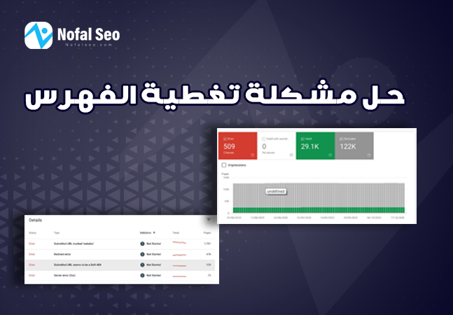 حل مشكلة تغطية الفهرس