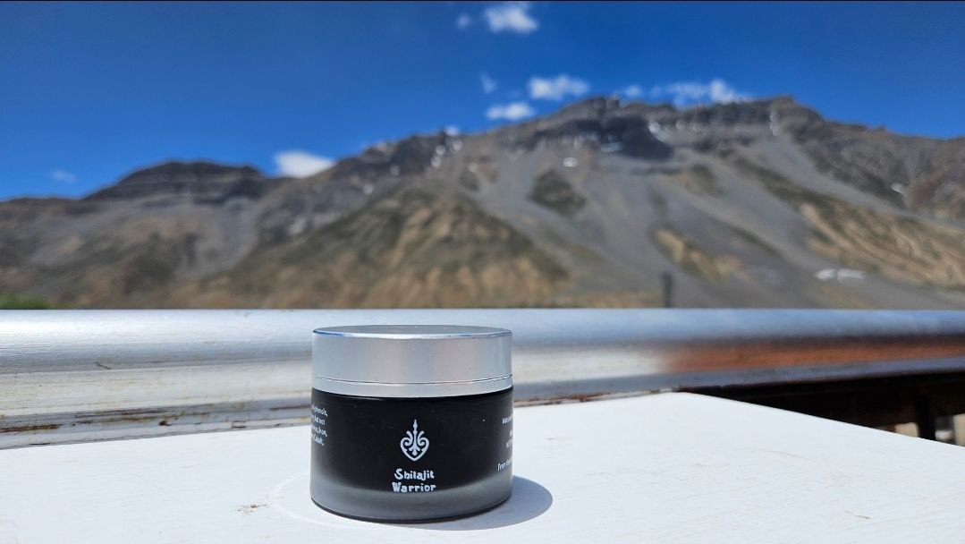 Premium Glass Jar in Mountains