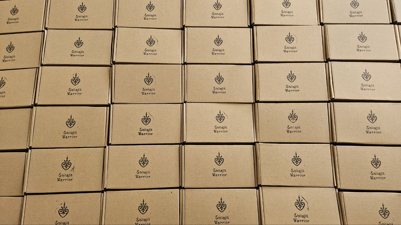 Huge vertical wall of Shilajit Warrior