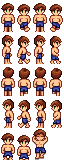 Alex Beach sprites