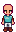 Aquamarine Shirt worn by a farmer