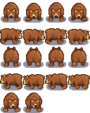 Bear sprites
