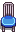 Blue Diner Chair