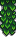 Dark Leafy Wall Panel