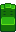 Green Plush Seat