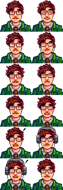 Harvey portraits