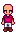 Magenta Shirt worn by a farmer