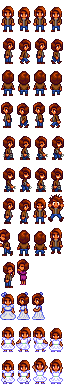 Maru Winter sprites