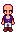 Purple Blouse worn by a farmer