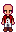Red Tuxedo worn by a farmer