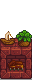 Retro Fireplace