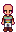Retro Rainbow Shirt worn by a farmer