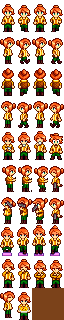 Robin sprites