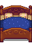 Starry Double Bed