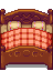 Strawberry Double Bed
