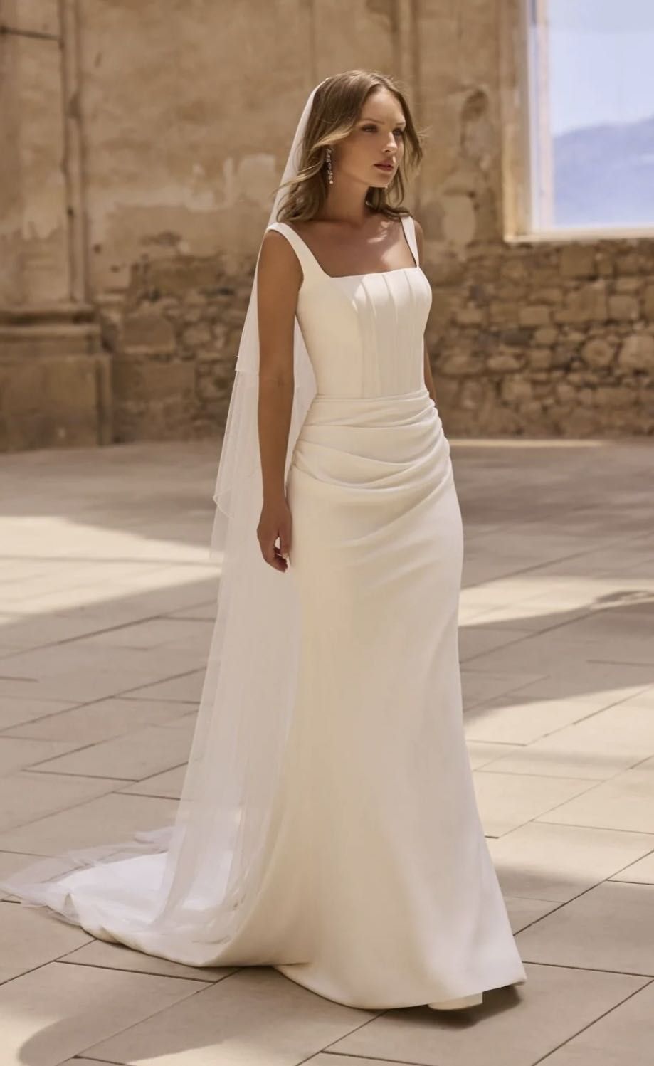 Helena gown - Simply Wed Bridal modern lace wedding dress