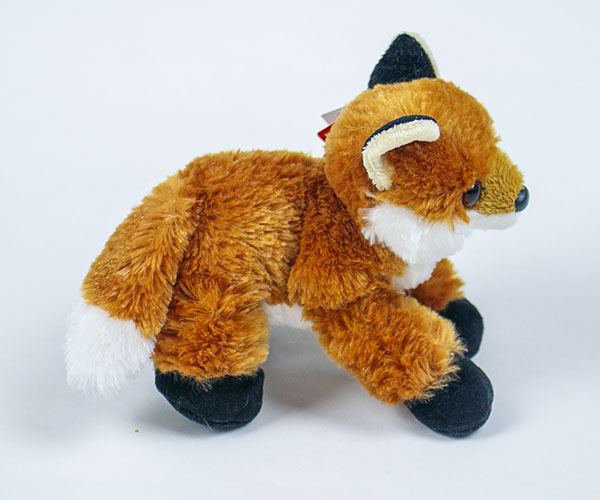 plush red fox