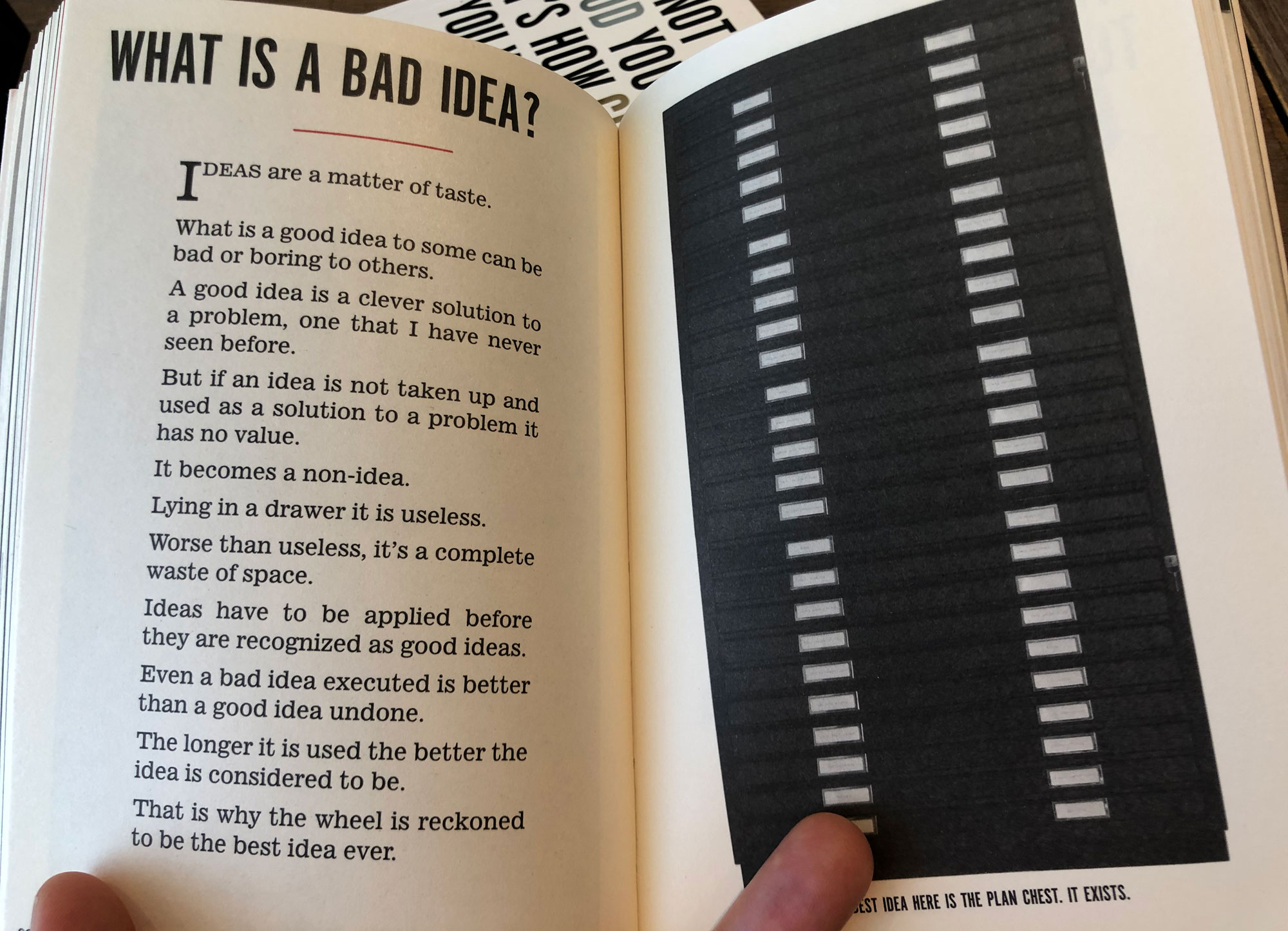 Whatever You Think, Think the Opposite (p.90) by Paul Arden