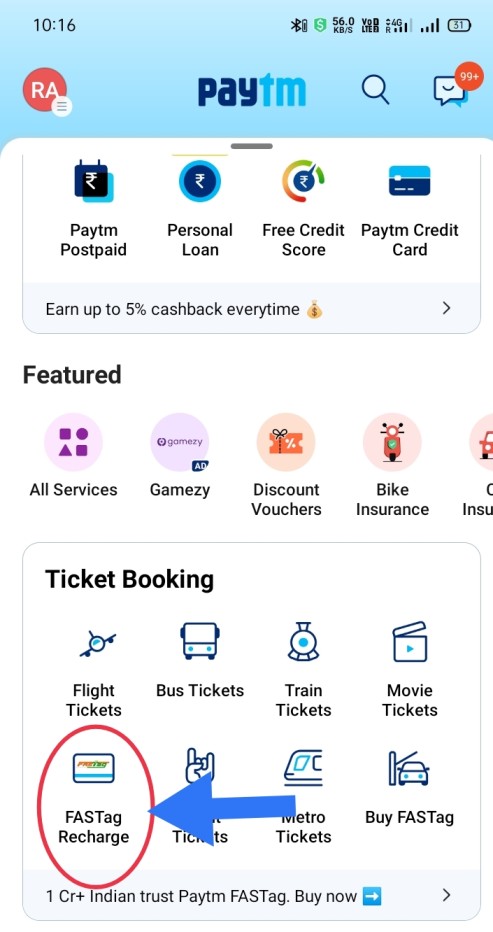 How To Recharge Paytm Fastag Updated 2022 0240