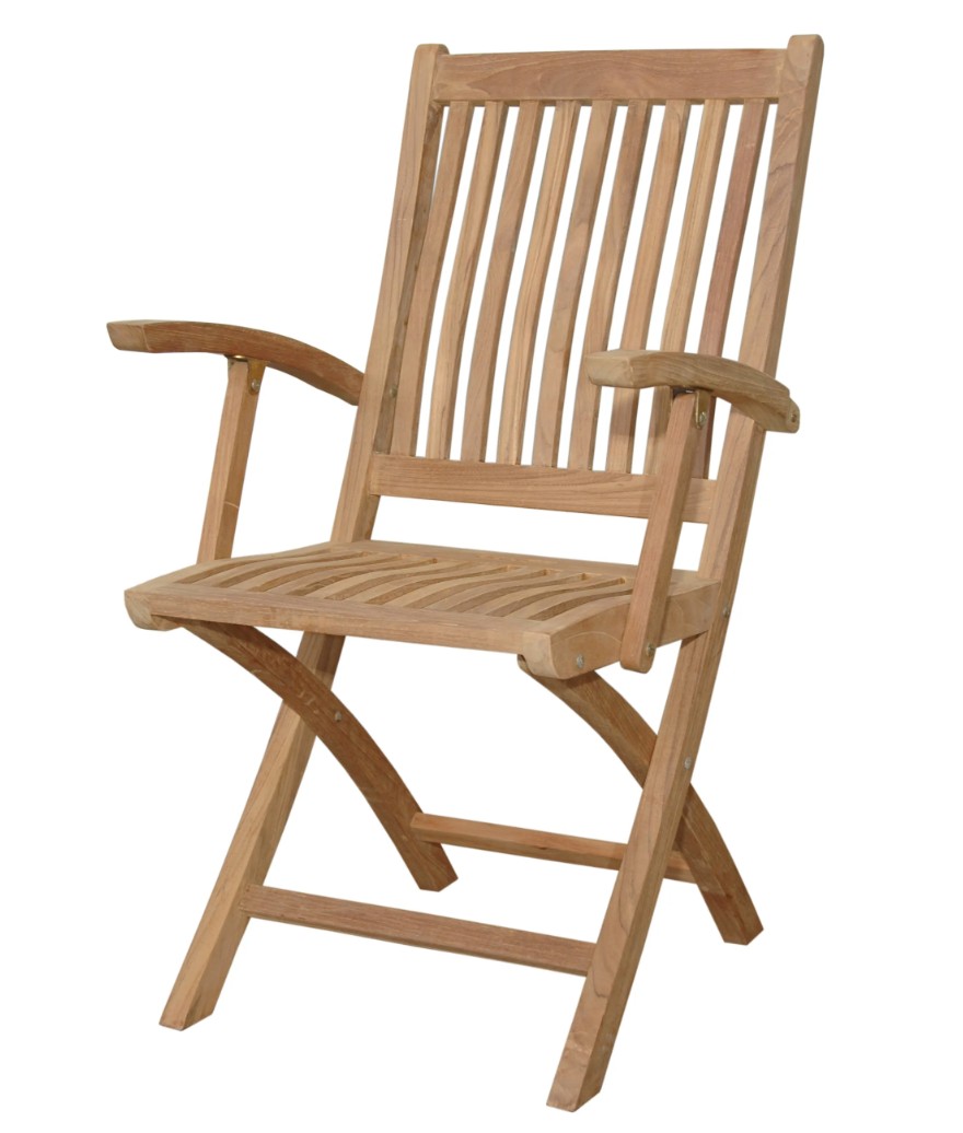 Teak outdoor chair