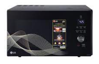 LG 28 L Charcoal Convection Microwave Oven MJ2886BWUM