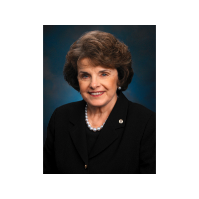 United States Senator Dianne Feinstein