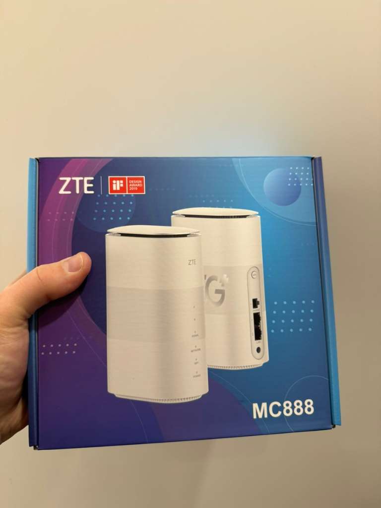 Unlocked ZTE MC888 5G / 4G WiFi 6 Router