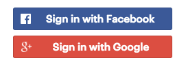 ورود با Facebook و Google