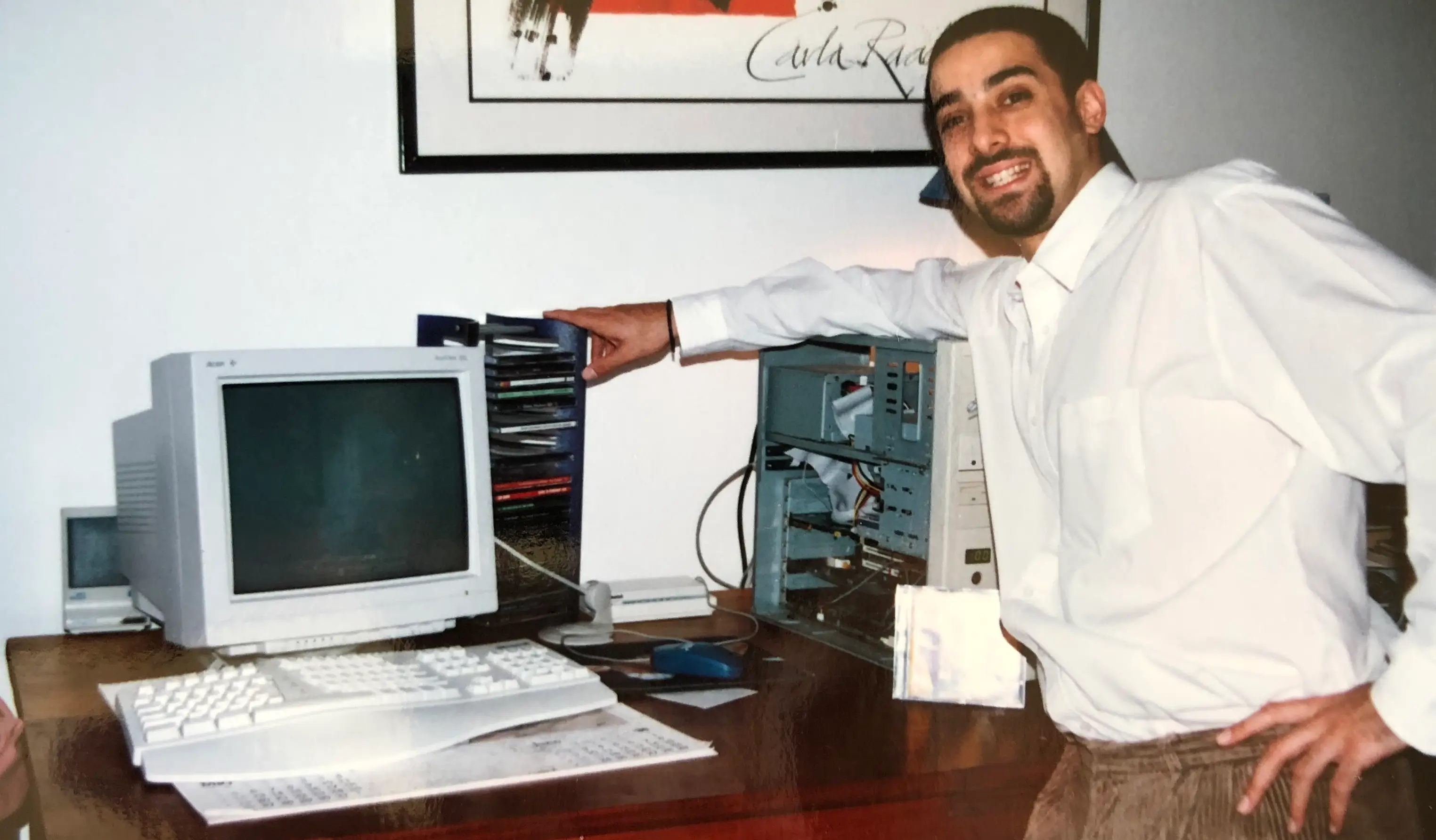 André Chaperon in the 90s
