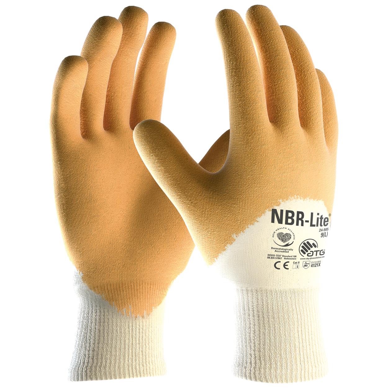 ATG NBR Lite 24-985 3/4 DIP handschoen