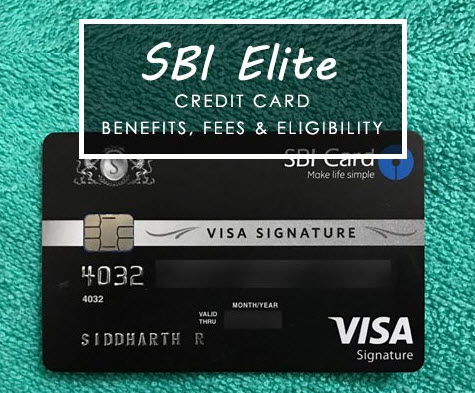 SBI Elite credit card