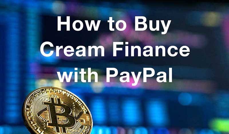 How to buycream-finance with PayPal