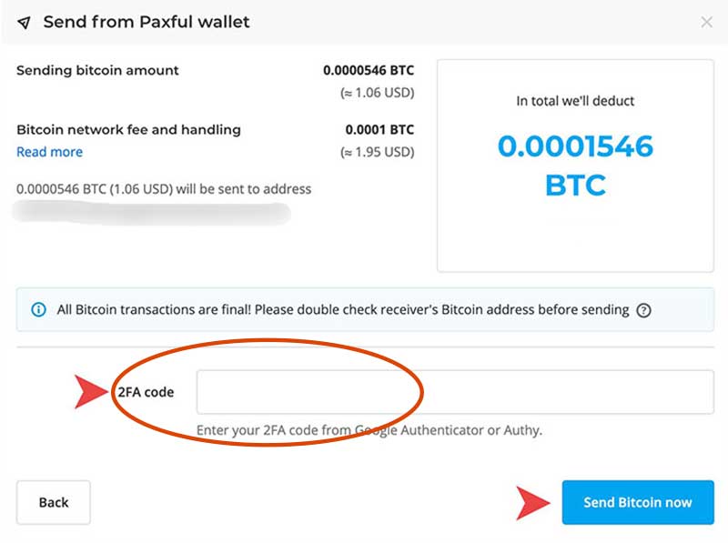 paypal bitcoin wallet address