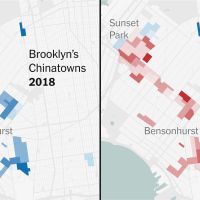 Where New York's Asian Neighborhoods Shifted to the Right