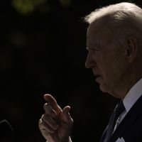 White House hosts closed-door meetings of Biden political allies