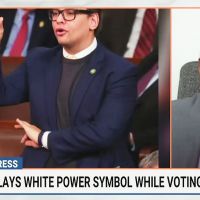 Apparently ‘Not Only Latino and Black But Also White Now’: MSNBC’s Castro and Rep. Torres Talk George Santos Flashing ‘White Power Symbol’