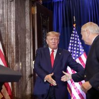 Trump parts with TV ad maker as firm’s partner goes to Haley