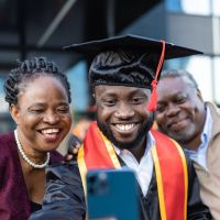 ‘Less education can be worth more.’ While college grads have a net worth about 5x higher than high school grads, here’s what sometimes matters even more than that college diploma