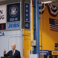 Biden makes moves foreshadowing campaign to come, angering some liberals