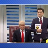 ‘I’m In My Happy Place’: SNL’s 48th Season Cold Open Portrays Trump Sheltering at Mar-a-Lago During Hurricane Ian