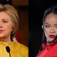 SEE IT: Hillary Clinton congratulates Super Bowl ‘victor’ Rihanna with throwback