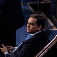 Over 100 constituents protest outside George Santos’s office, demand resignation