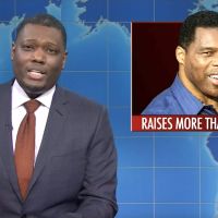 SNL Roasts Herschel Walker for Raising Money Instead of His Kids