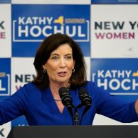 Hochul appeals for women’s votes on the heels of a horrific Midtown…