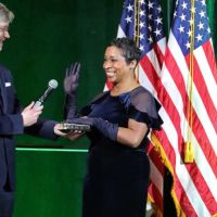 Andrea Campbell sworn in as Massachusetts attorney general, first Black woman in the post