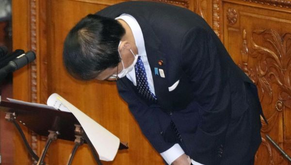 Japan’s justice minister sacked for death penalty joke